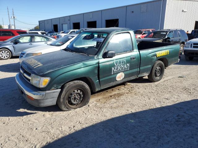 4TANL42N4XZ472250 - 1999 TOYOTA TACOMA GREEN photo 1