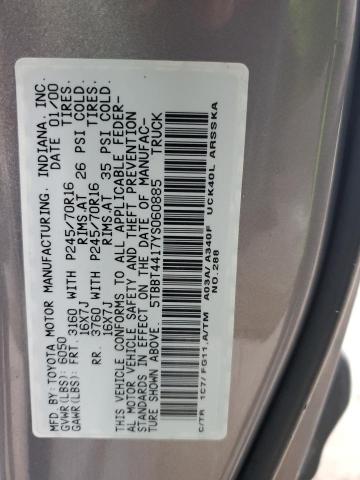 5TBBT4417YS060885 - 2000 TOYOTA TUNDRA ACCESS CAB თაფლისფერი ფოტო 12