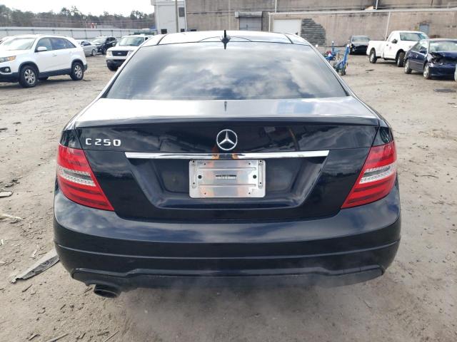 WDDGJ4HB6CF888558 - 2012 MERCEDES-BENZ C 250 BLACK photo 6