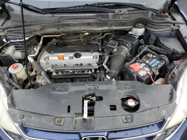 5J6RE4H74AL022689 - 2010 HONDA CR-V EXL BLUE photo 12