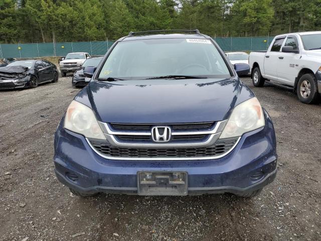 5J6RE4H74AL022689 - 2010 HONDA CR-V EXL BLUE photo 5