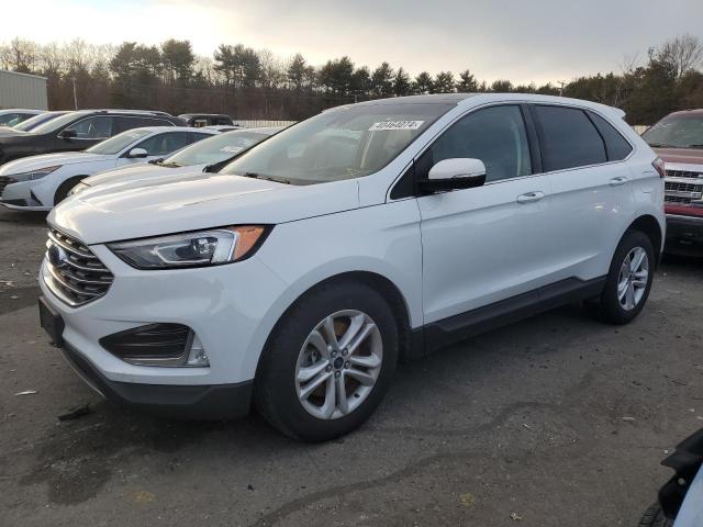 2FMPK4J95LBA17825 - 2020 FORD EDGE SEL WHITE photo 1