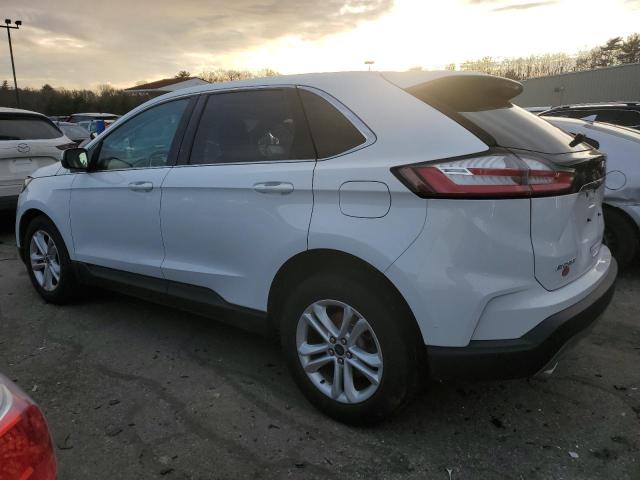 2FMPK4J95LBA17825 - 2020 FORD EDGE SEL WHITE photo 2