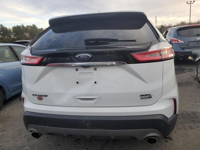 2FMPK4J95LBA17825 - 2020 FORD EDGE SEL WHITE photo 6