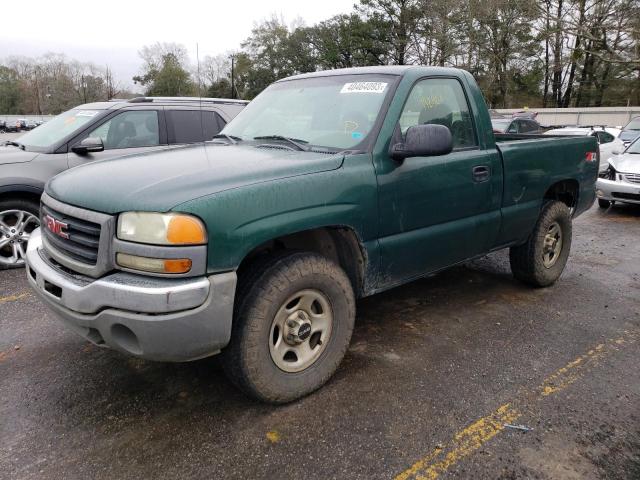 1GTEK14V74Z330246 - 2004 GMC NEW SIERRA K1500 GREEN photo 1