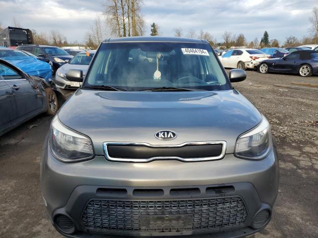 KNDJN2A22E7067750 - 2014 KIA SOUL GRAY photo 5