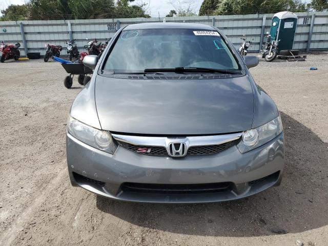 2HGFA1F50AH557506 - 2010 HONDA CIVIC LX GRAY photo 5