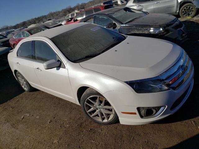 3FAHP0JG0BR225859 - 2011 FORD FUSION SEL WHITE photo 4