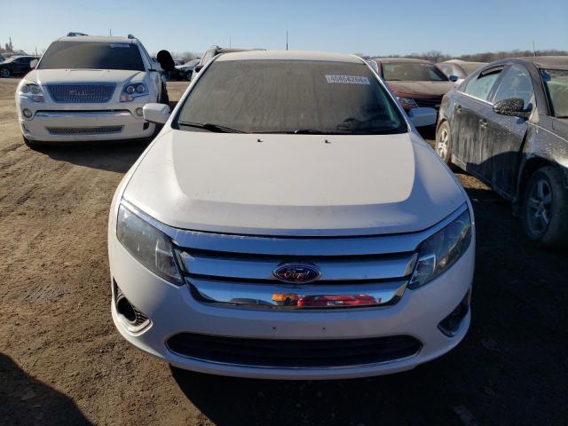 3FAHP0JG0BR225859 - 2011 FORD FUSION SEL WHITE photo 5