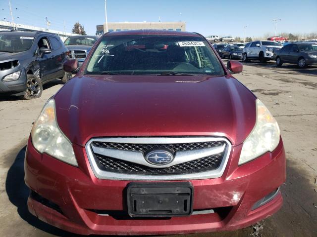 4S3BMDK64B2236194 - 2011 SUBARU LEGACY 3.6R LIMITED BURGUNDY photo 5