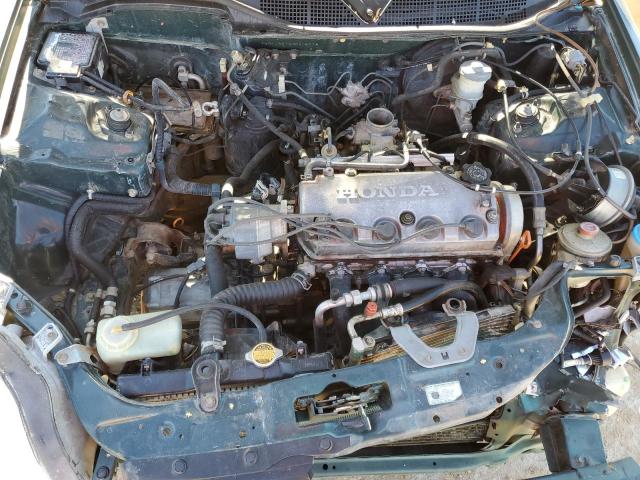 2HGEJ6673YH605228 - 2000 HONDA CIVIC LX GREEN photo 11