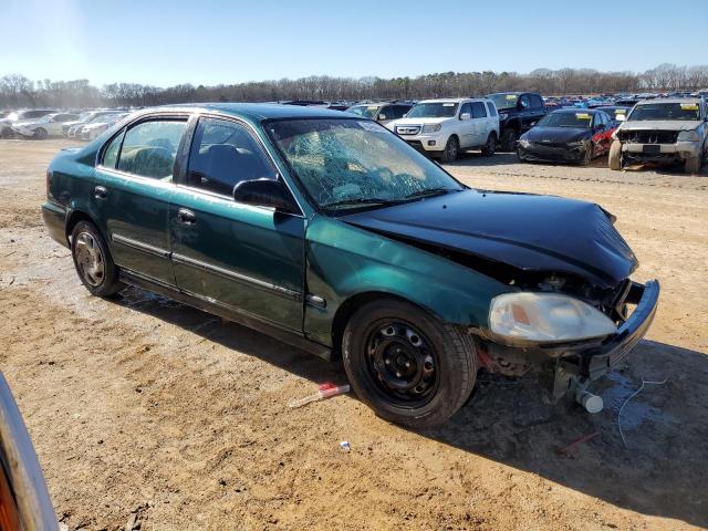 2HGEJ6673YH605228 - 2000 HONDA CIVIC LX GREEN photo 4