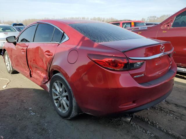 JM1GL1U57H1136536 - 2017 MAZDA 6 SPORT RED photo 2