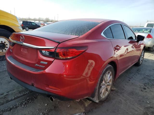 JM1GL1U57H1136536 - 2017 MAZDA 6 SPORT RED photo 3