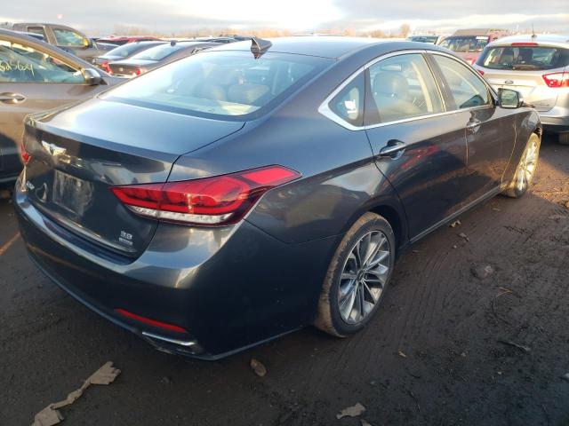 KMHGN4JE3HU203160 - 2017 GENESIS G80 BASE GRAY photo 3