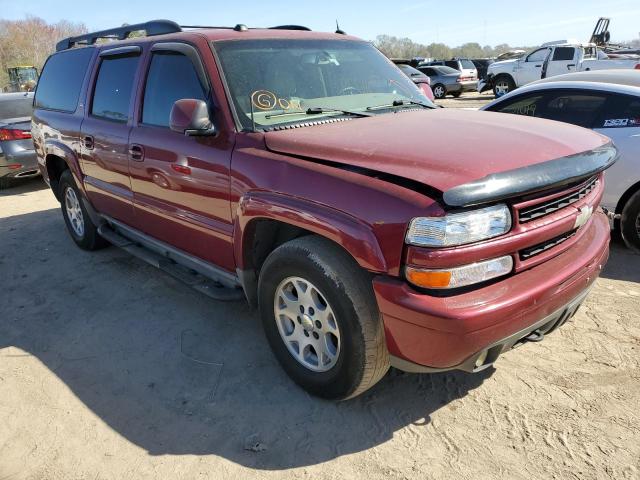 3GNEC16Z35G231526 - 2005 CHEVROLET SUBURBAN C RED photo 4