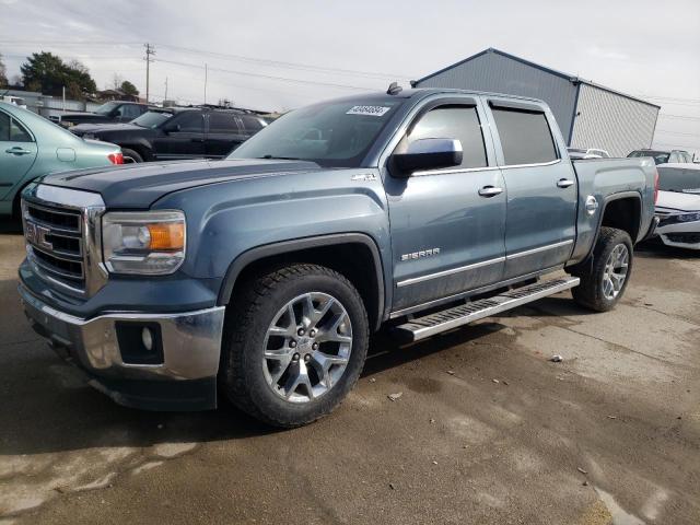 3GTU2VEC2EG271608 - 2014 GMC SIERRA K1500 SLT BLUE photo 1