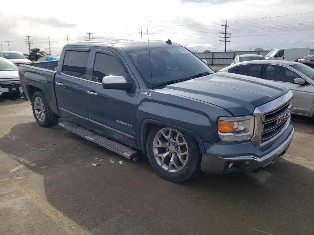 3GTU2VEC2EG271608 - 2014 GMC SIERRA K1500 SLT BLUE photo 4