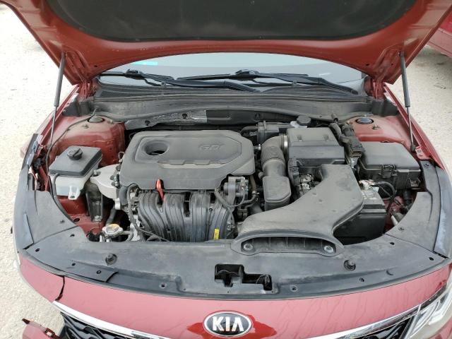 5XXGT4L39KG292378 - 2019 KIA OPTIMA LX BURGUNDY photo 11