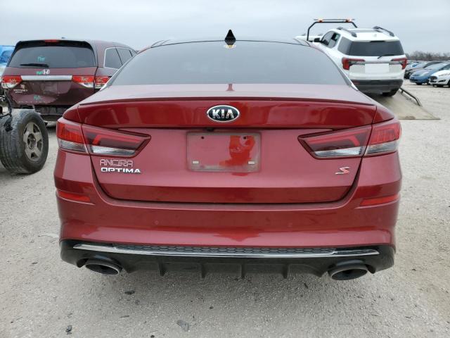 5XXGT4L39KG292378 - 2019 KIA OPTIMA LX BURGUNDY photo 6