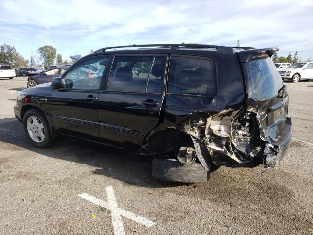 JTEDP21A660099086 - 2006 TOYOTA HIGHLANDER LIMITED BLACK photo 2