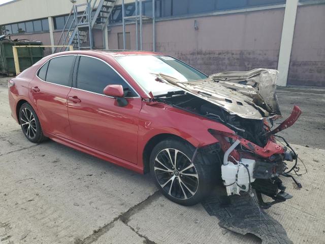 4T1B11HK8KU211391 - 2019 TOYOTA CAMRY L RED photo 4