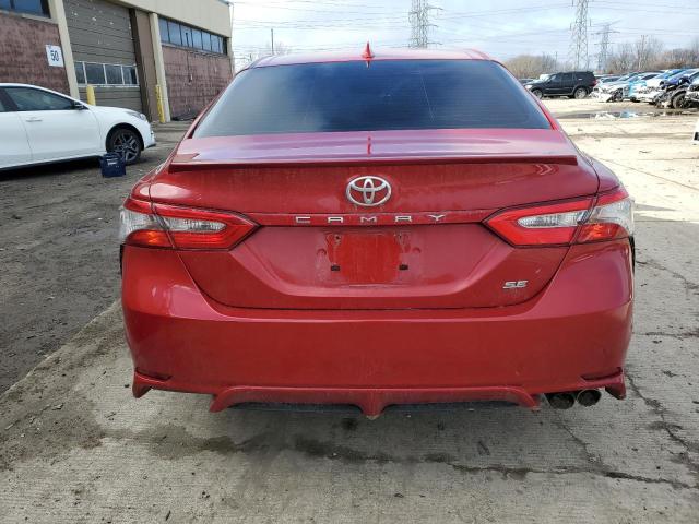 4T1B11HK8KU211391 - 2019 TOYOTA CAMRY L RED photo 6