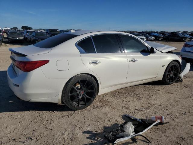 JN1BV7AR9FM413779 - 2015 INFINITI Q50 BASE WHITE photo 3