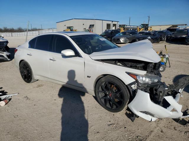 JN1BV7AR9FM413779 - 2015 INFINITI Q50 BASE WHITE photo 4