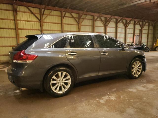 4T3BA3BB6EU062463 - 2014 TOYOTA VENZA LE GRAY photo 3