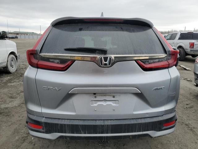 7FARW2H82NE011722 - 2022 HONDA CR-V EXL SILVER photo 6