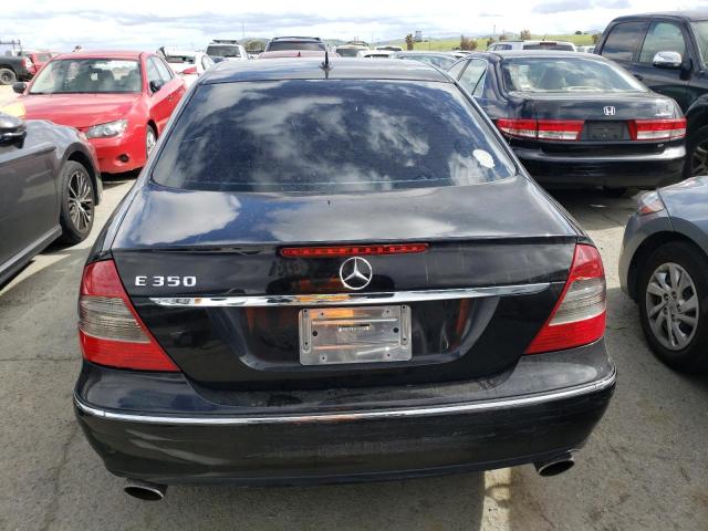 WDBUF56X78B189049 - 2008 MERCEDES-BENZ E 350 BLACK photo 6