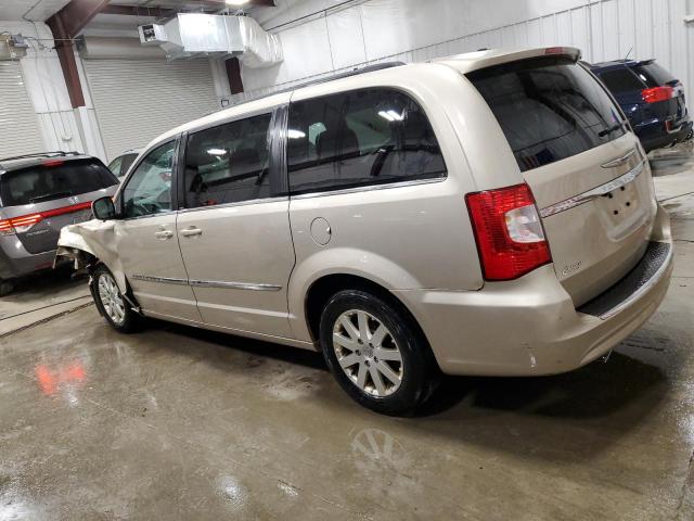2C4RC1BG2DR615630 - 2013 CHRYSLER TOWN & COU TOURING TAN photo 2