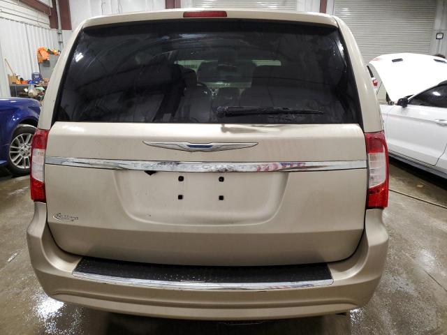 2C4RC1BG2DR615630 - 2013 CHRYSLER TOWN & COU TOURING TAN photo 6