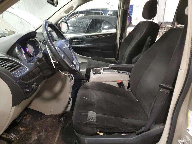 2C4RC1BG2DR615630 - 2013 CHRYSLER TOWN & COU TOURING TAN photo 7