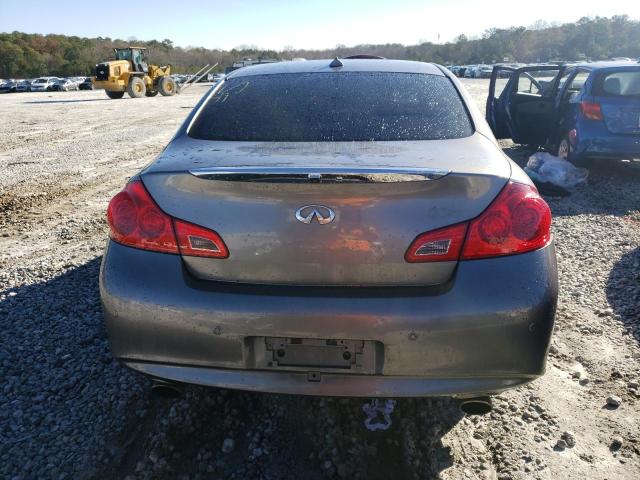 JN1CV6AR2CM976621 - 2012 INFINITI G37 GRAY photo 6