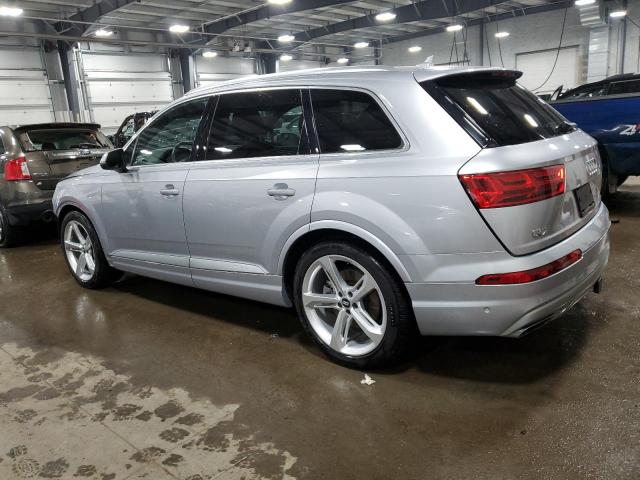 WA1VAAF77KD022239 - 2019 AUDI Q7 PRESTIGE SILVER photo 2