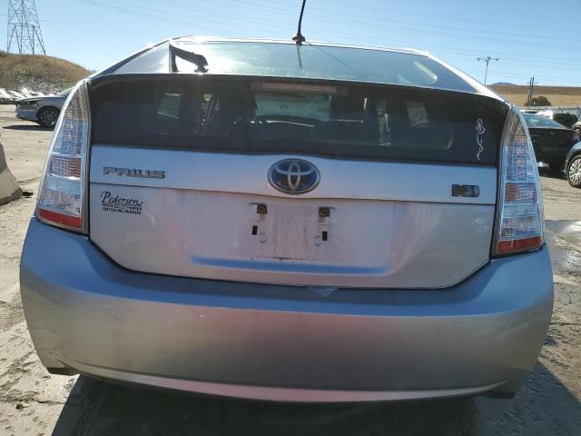 JTDKN3DU8B1405738 - 2011 TOYOTA PRIUS SILVER photo 6