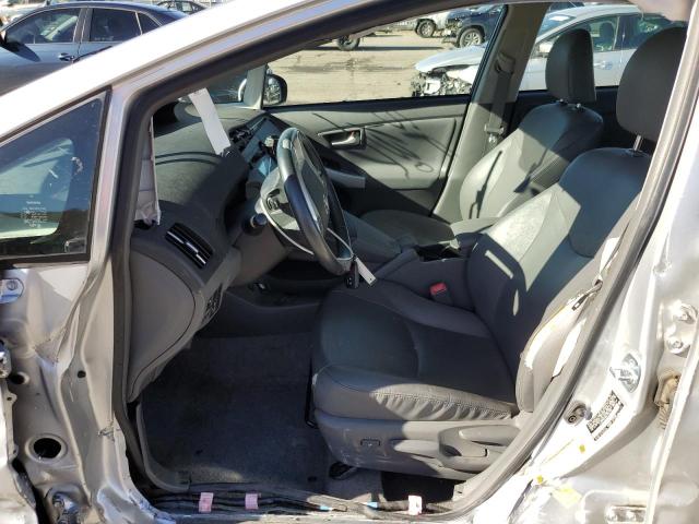 JTDKN3DU8B1405738 - 2011 TOYOTA PRIUS SILVER photo 7