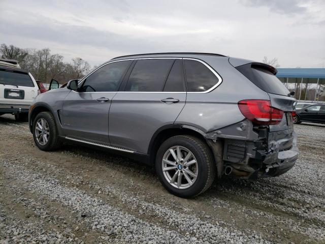 5UXKR0C55E0K46361 - 2014 BMW X5 XDRIVE35I GRAY photo 2