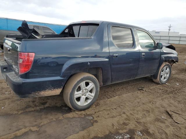 5FPYK1F56AB002268 - 2010 HONDA RIDGELINE RTL BLUE photo 3