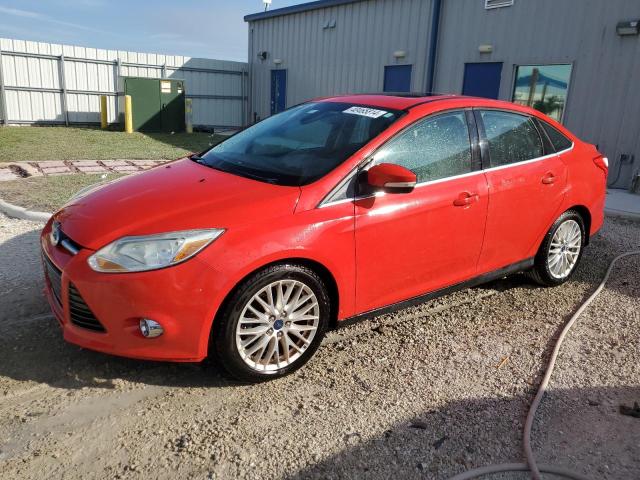 1FAHP3H25CL367894 - 2012 FORD FOCUS SEL RED photo 1