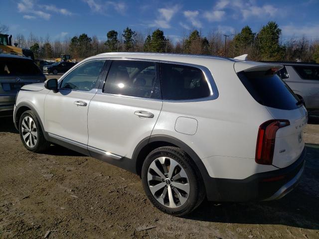 5XYP3DHC2MG113024 - 2021 KIA TELLURIDE EX WHITE photo 2