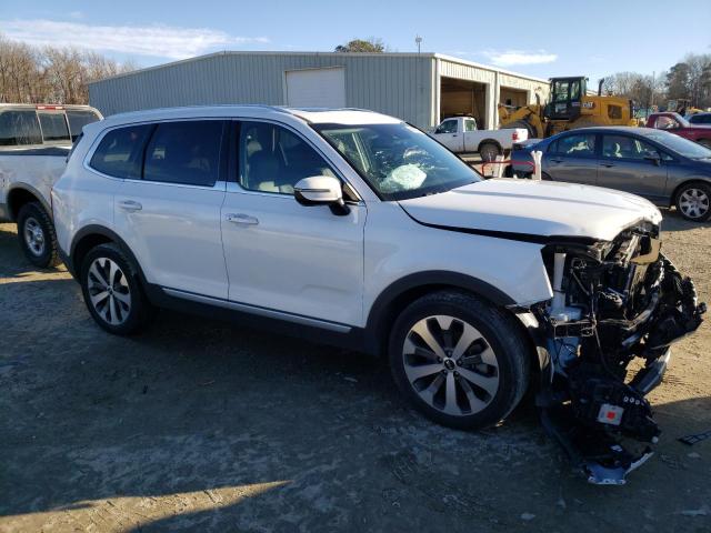 5XYP3DHC2MG113024 - 2021 KIA TELLURIDE EX WHITE photo 4