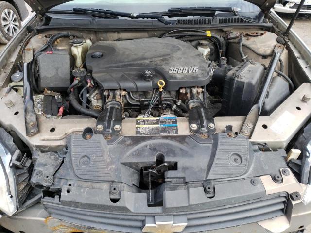 2G1WT58N179288585 - 2007 CHEVROLET IMPALA LT TAN photo 11