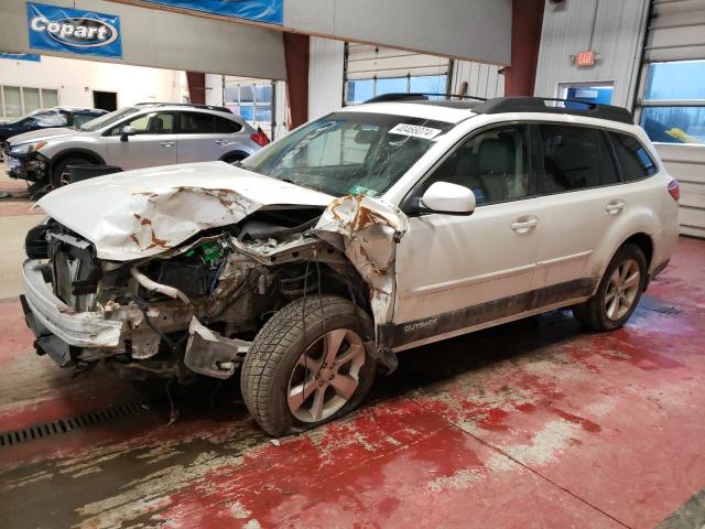 4S4BRDKC7D2246689 - 2013 SUBARU OUTBACK 3.6R LIMITED WHITE photo 1