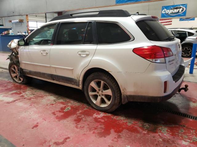 4S4BRDKC7D2246689 - 2013 SUBARU OUTBACK 3.6R LIMITED WHITE photo 2