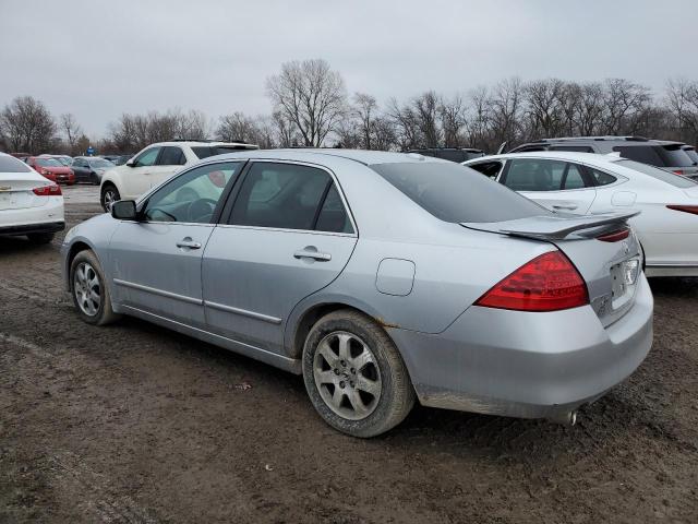 1HGCM66587A086073 - 2007 HONDA ACCORD EX SILVER photo 2