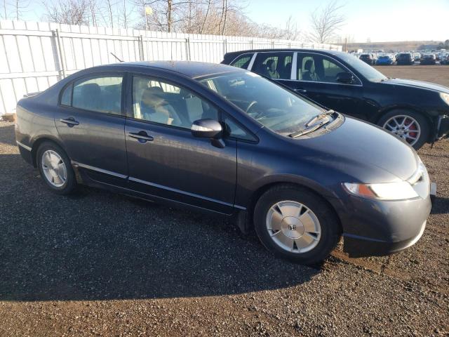 JHMFA36278S801721 - 2008 HONDA CIVIC HYBRID GRAY photo 4