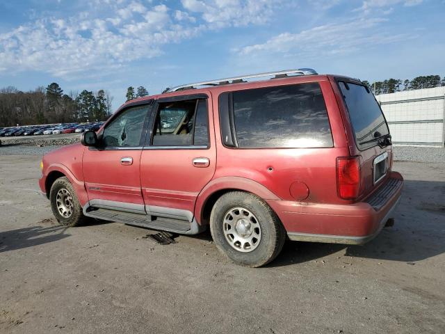 5LMRU27L4WLJ31214 - 1998 LINCOLN NAVIGATOR 勃艮第红 照片 2